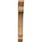 Ekena Millwork Legacy Slat Smooth Bracket, Western Red Cedar, 3 1/2"W x 22"D x 30"H BKT04X22X30LEC06SWR - alternate 4